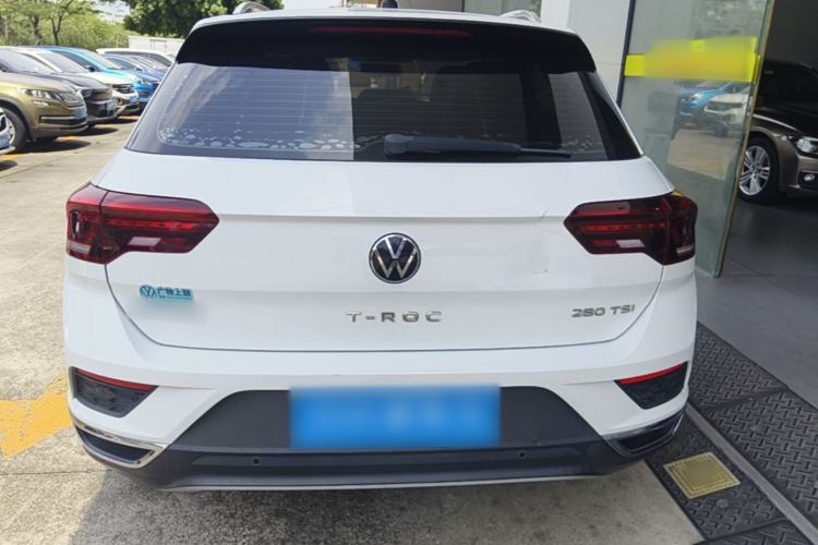 Used Volkswagen T-ROC 2021 Revised Version 280TSI DSG Two-Wheel Drive Elite Connect Edition Rear
