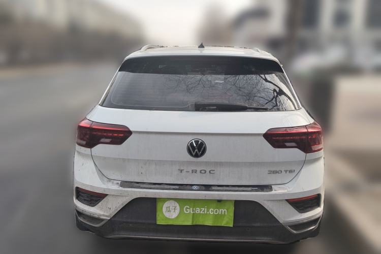 Used Volkswagen T-ROC 2021 280TSI DSG Two-Wheel Drive Elite Connect Edition Rear