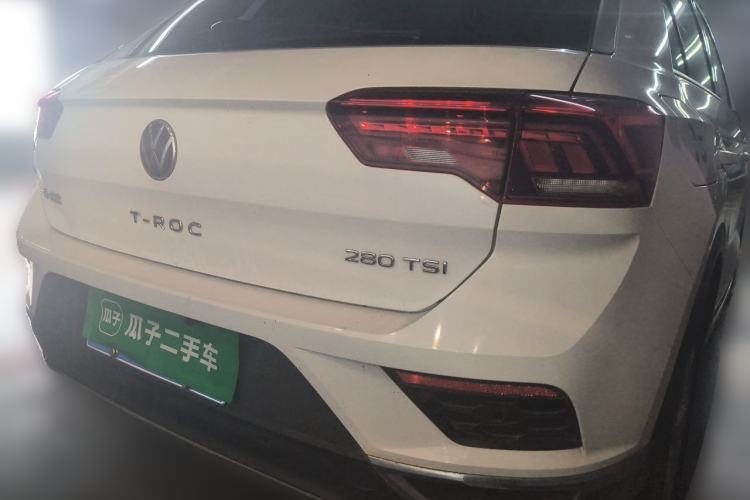 Used Volkswagen T-ROC 2021 Revised Version 280TSI DSG Two-Wheel Drive Elite Connect Edition Rear