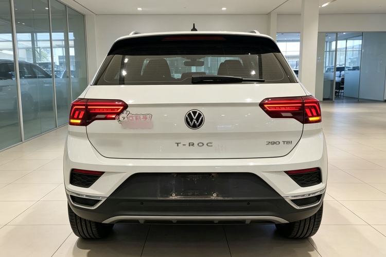 Used Volkswagen T-ROC 2021 Revised Version 280TSI DSG Two-Wheel Drive Elite Connect Edition Rear