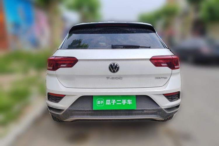 Used Volkswagen T-ROC 2021 280TSI DSG Two-Wheel Drive Comfort Connect Edition Rear