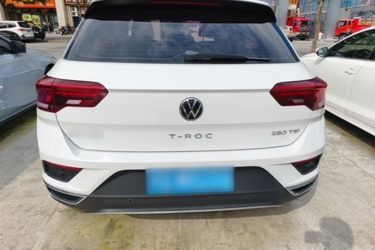 Used Volkswagen T-ROC 2021 Revised Version 280TSI DSG Two-Wheel Drive Elite Connect Edition Rear