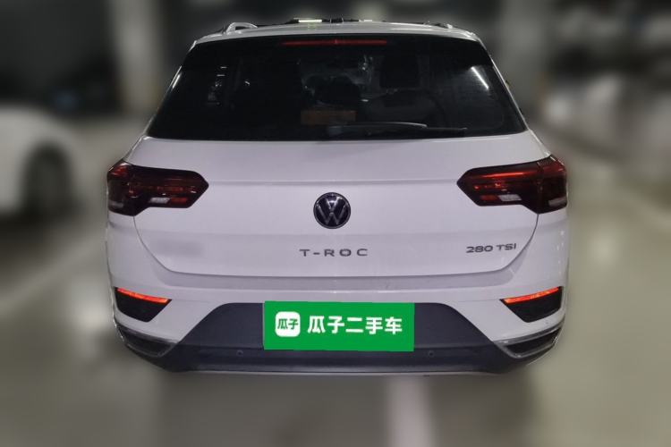 Used Volkswagen T-ROC 2021 280TSI DSG Two-Wheel Drive Elite Connect Edition Rear