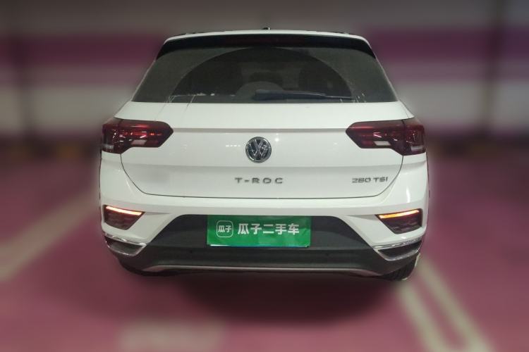 Used Volkswagen T-ROC 2021 280TSI DSG Two-Wheel Drive Elite Connect Edition Rear