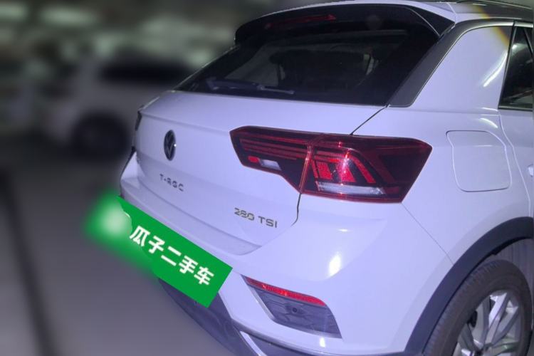 Used Volkswagen T-ROC 2021 Revised Version 280TSI DSG Two-Wheel Drive Elite Connect Edition Rear