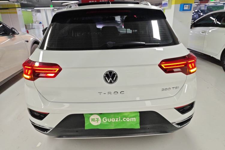 Used Volkswagen T-ROC 2021 Revised Version 280TSI DSG Two-Wheel Drive Elite Connect Edition Rear