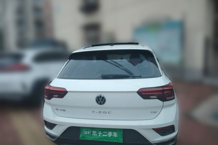 Used Volkswagen T-ROC 2021 Revised Version 280TSI DSG Two-Wheel Drive Elite Connect Edition Rear