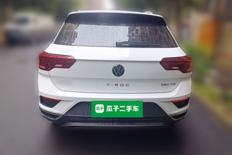 Used Volkswagen T-ROC 2021 280TSI DSG Two-Wheel Drive Comfort Connect 30th Anniversary Edition Rear