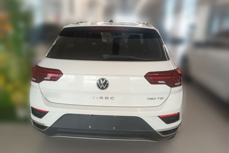 Used Volkswagen T-ROC 2021 280TSI DSG Two-Wheel Drive Elite Connect Edition Rear