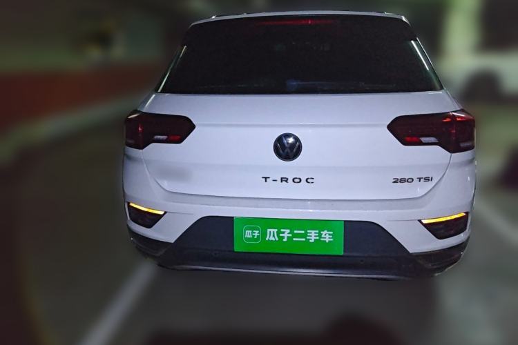 Used Volkswagen T-ROC 2021 Revised Version 280TSI DSG Two-Wheel Drive Comfort & Smart Connectivity Edition Rear