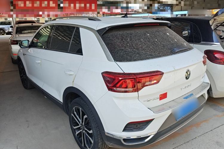 Used Volkswagen T-ROC 2021 280TSI DSG Two-Wheel Drive Comfort Connect 30th Anniversary Edition Rear Left 45 Deg