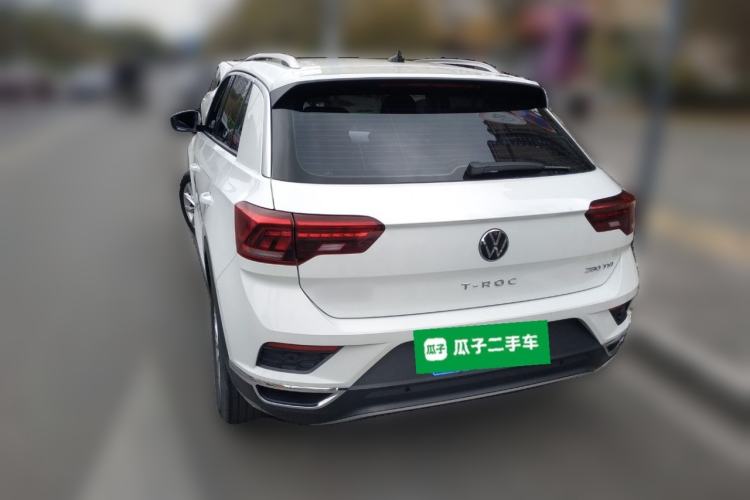 Used Volkswagen T-ROC 2021 Revised Version 280TSI DSG Two-Wheel Drive Elite Connect Edition Rear Left 45 Deg
