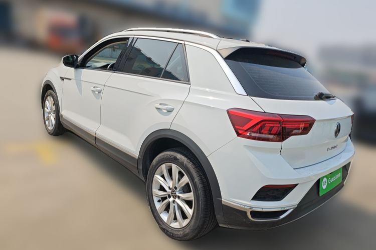 Used Volkswagen T-ROC 2021 280TSI DSG Two-Wheel Drive Elite Connect Edition Rear Left 45 Deg