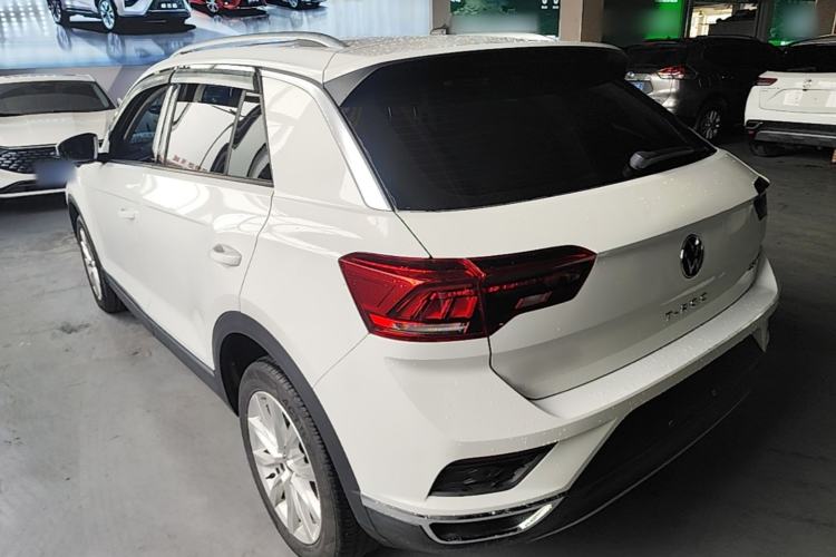 Used Volkswagen T-ROC 2021 280TSI DSG Two-Wheel Drive Elite Connect Edition Rear Left 45 Deg