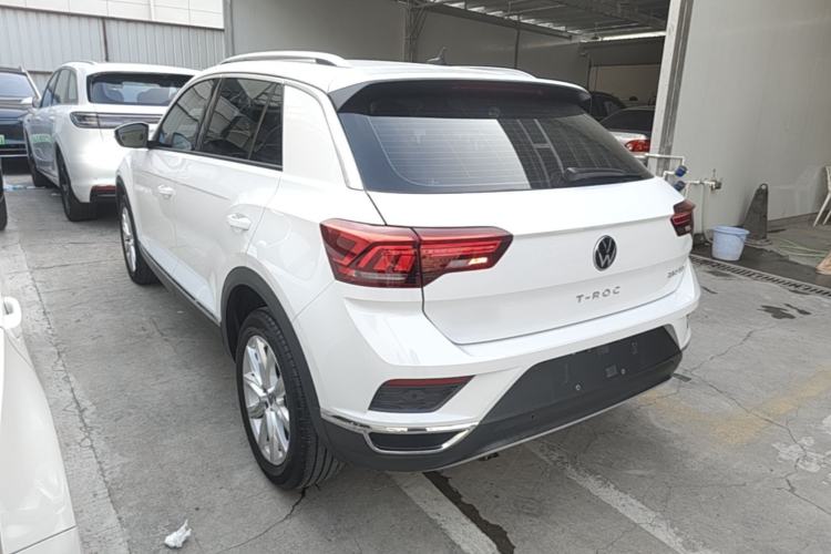Used Volkswagen T-ROC 2021 Revised Version 280TSI DSG Two-Wheel Drive Elite Connect Edition Rear Left 45 Deg