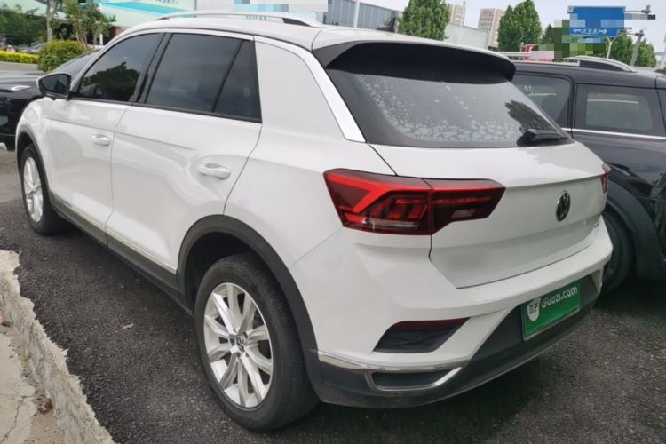 Used Volkswagen T-ROC 2021 280TSI DSG Two-Wheel Drive Elite Connect Edition Rear Left 45 Deg