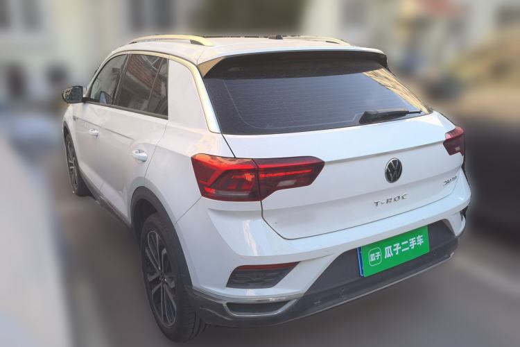 Used Volkswagen T-ROC 2021 Revised Version 280TSI DSG Two-Wheel Drive Comfort & Smart Connectivity Edition Rear Left 45 Deg