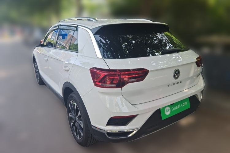 Used Volkswagen T-ROC 2021 280TSI DSG Two-Wheel Drive Elite Connect Edition Rear Left 45 Deg