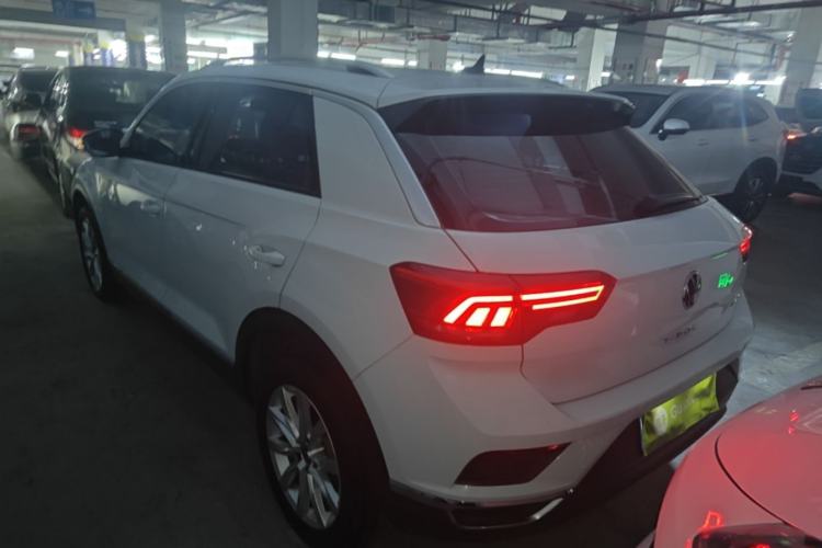 Used Volkswagen T-ROC 2021 280TSI DSG Two-Wheel Drive Elite Connect Edition Rear Left 45 Deg