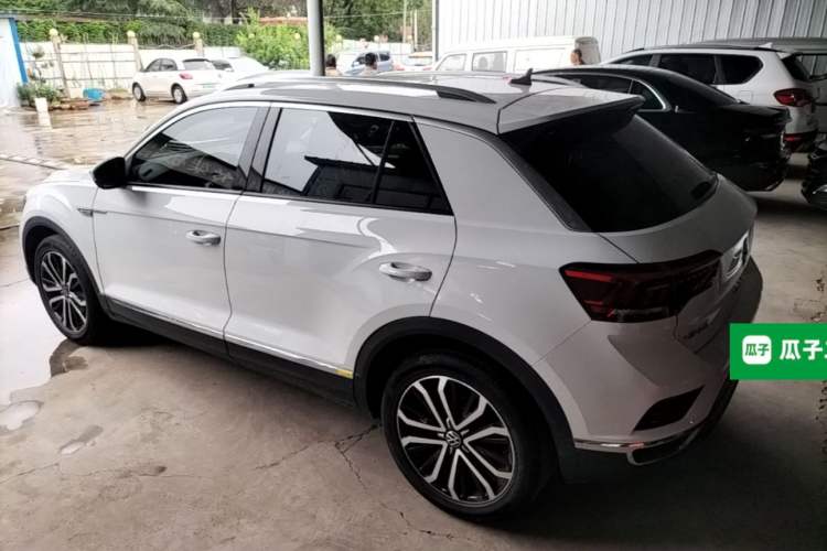 Used Volkswagen T-ROC 2021 280TSI DSG Two-Wheel Drive Comfort Connect Edition Rear Left 45 Deg