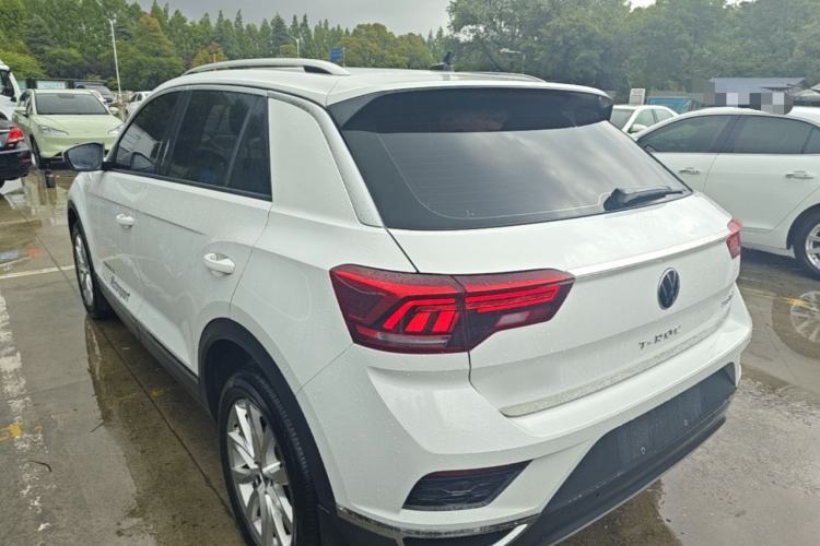 Used Volkswagen T-ROC 2021 280TSI DSG Two-Wheel Drive Elite Connect Edition Rear Left 45 Deg