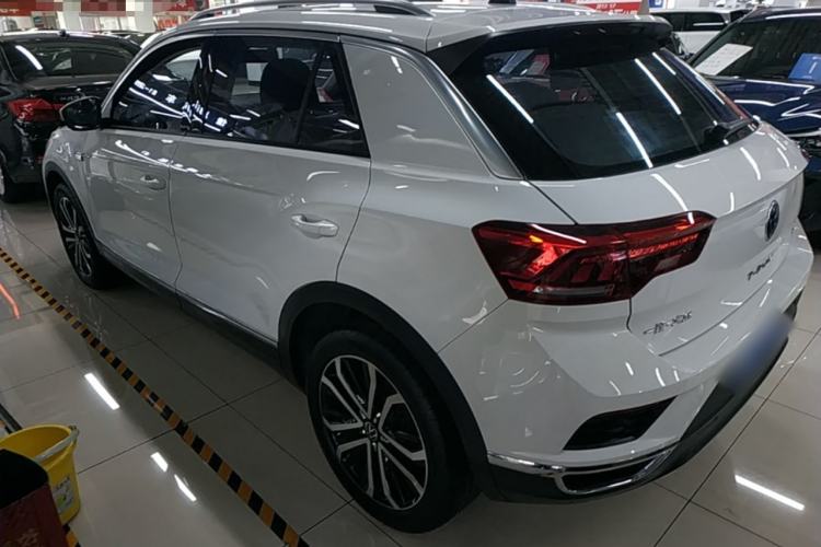 Used Volkswagen T-ROC 2021 280TSI DSG Two-Wheel Drive Comfort Connect Edition Rear Left 45 Deg