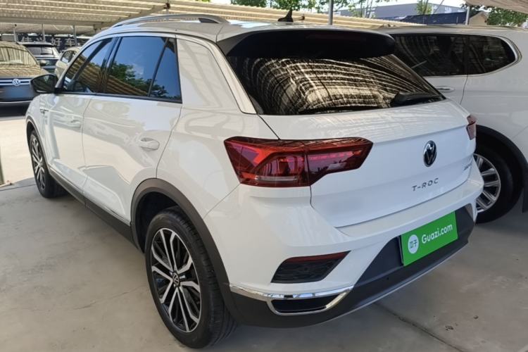 Used Volkswagen T-ROC 2021 Revised Version 280TSI DSG Two-Wheel Drive Comfort & Smart Connectivity Edition Rear Left 45 Deg
