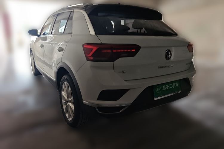 Used Volkswagen T-ROC 2021 280TSI DSG Two-Wheel Drive Elite Connect Edition Rear Left 45 Deg
