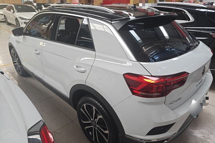 Used Volkswagen T-ROC 2021 280TSI DSG Two-Wheel Drive Comfort Connect 30th Anniversary Edition Rear Left 45 Deg