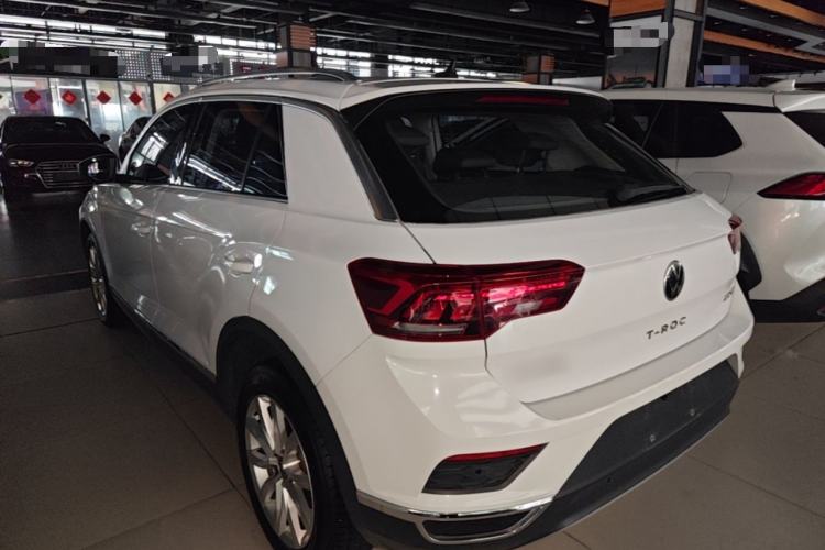 Used Volkswagen T-ROC 2021 Revised Version 280TSI DSG Two-Wheel Drive Elite Connect Edition Rear Left 45 Deg