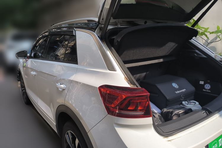 Used Volkswagen T-ROC 2021 Revised Version 280TSI DSG Two-Wheel Drive R-Line Pro Connected Car Edition Rear Left 45 Deg