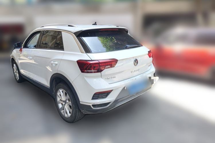 Used Volkswagen T-ROC 2021 280TSI DSG Two-Wheel Drive Elite Connect Edition Rear Left 45 Deg