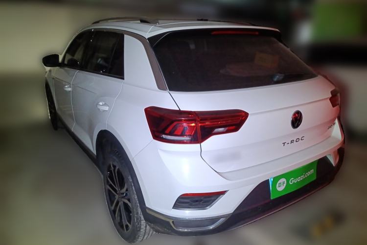 Used Volkswagen T-ROC 2021 Revised Version 280TSI DSG Two-Wheel Drive Comfort & Smart Connectivity Edition Rear Left 45 Deg