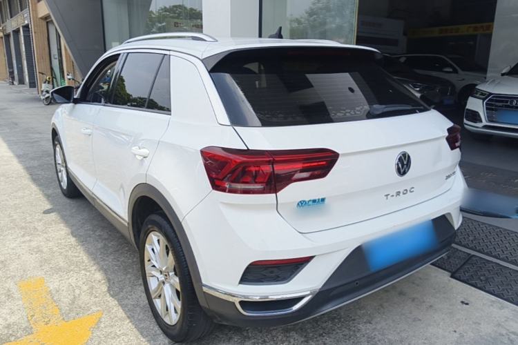 Used Volkswagen T-ROC 2021 Revised Version 280TSI DSG Two-Wheel Drive Elite Connect Edition Rear Left 45 Deg
