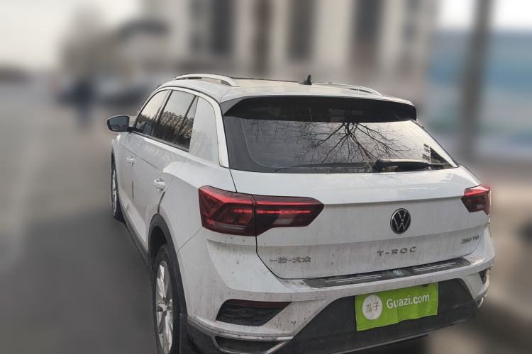 Used Volkswagen T-ROC 2021 280TSI DSG Two-Wheel Drive Elite Connect Edition Rear Left 45 Deg