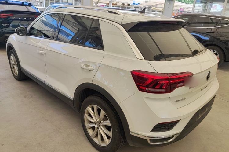 Used Volkswagen T-ROC 2021 Revised Version 280TSI DSG Two-Wheel Drive Elite Connect Edition Rear Left 45 Deg