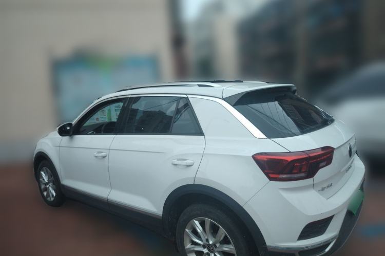 Used Volkswagen T-ROC 2021 Revised Version 280TSI DSG Two-Wheel Drive Elite Connect Edition Rear Left 45 Deg
