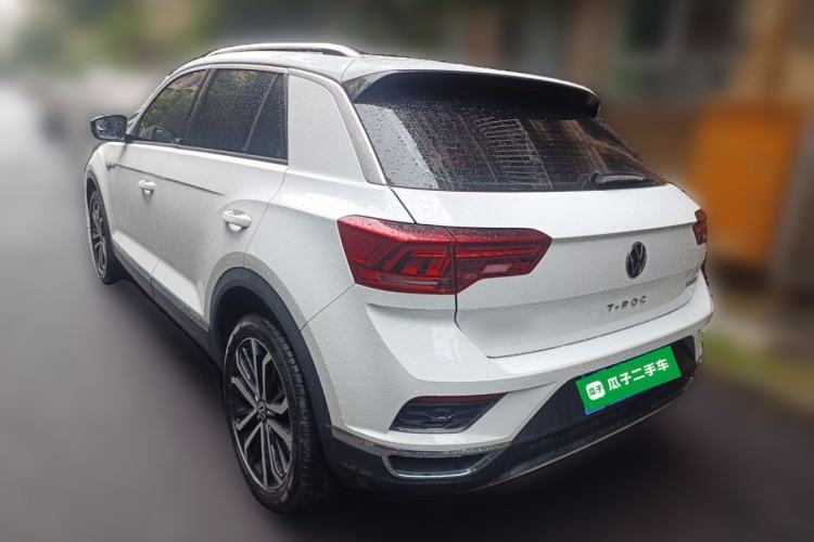 Used Volkswagen T-ROC 2021 280TSI DSG Two-Wheel Drive Comfort Connect 30th Anniversary Edition Rear Left 45 Deg