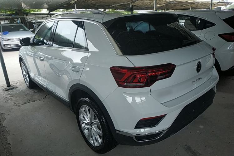 Used Volkswagen T-ROC 2021 280TSI DSG Two-Wheel Drive Elite Connect Edition Rear Left 45 Deg