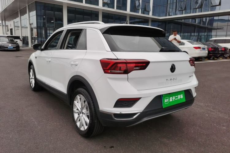 Used Volkswagen T-ROC 2021 Revised Version 280TSI DSG Two-Wheel Drive Elite Connect Edition Rear Left 45 Deg