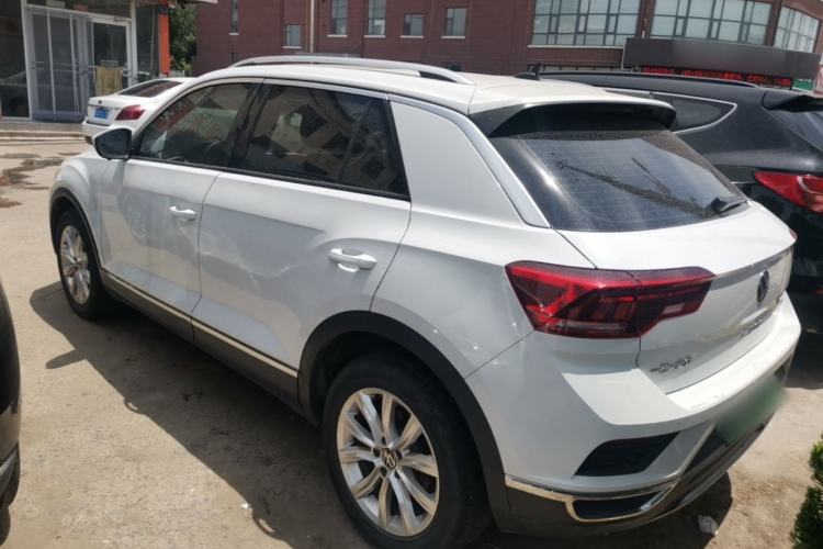 Used Volkswagen T-ROC 2021 Revised Version 280TSI DSG Two-Wheel Drive Elite Connect Edition Rear Left 45 Deg
