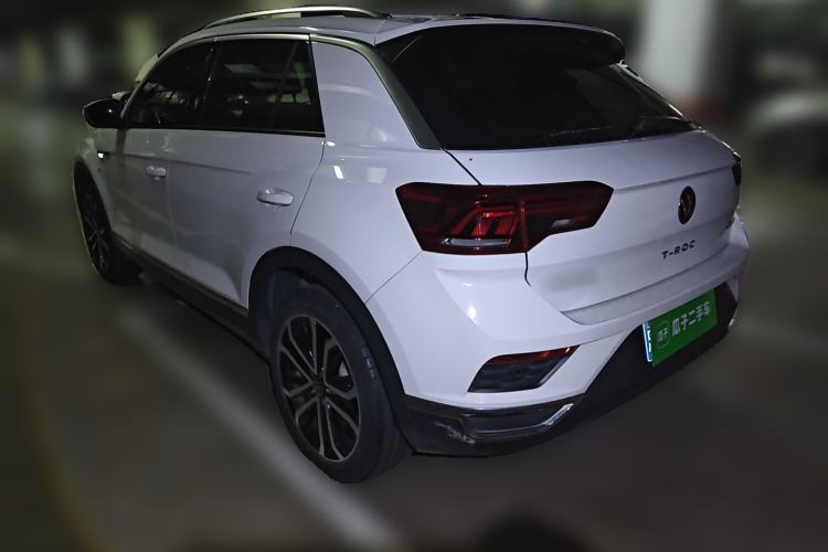 Used Volkswagen T-ROC 2021 Revised Version 280TSI DSG Two-Wheel Drive Comfort & Smart Connectivity Edition Rear Left 45 Deg