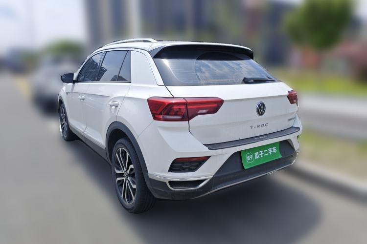 Used Volkswagen T-ROC 2021 Revised Version 280TSI DSG Two-Wheel Drive Comfort & Smart Connectivity Edition Rear Left 45 Deg