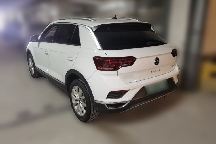 Used Volkswagen T-ROC 2021 Revised Version 280TSI DSG Two-Wheel Drive Elite Connect Edition Rear Left 45 Deg