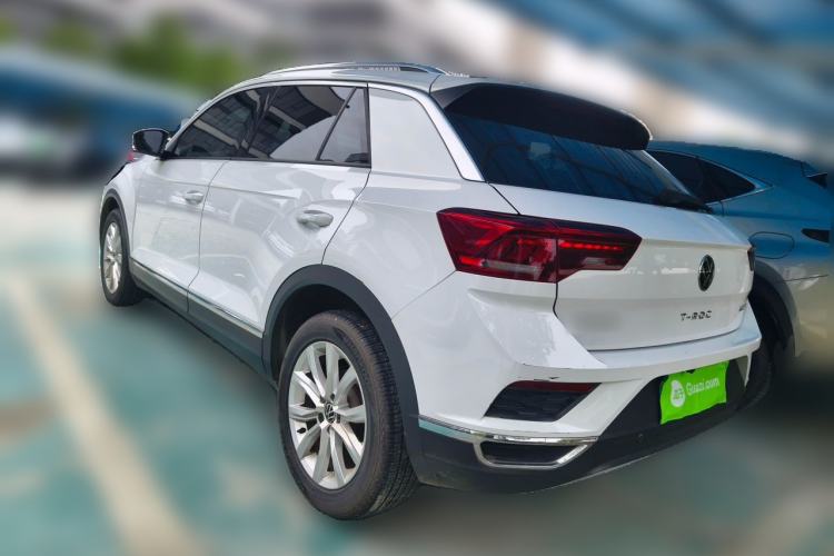 Used Volkswagen T-ROC 2021 280TSI DSG Two-Wheel Drive Elite Connect Edition Rear Left 45 Deg