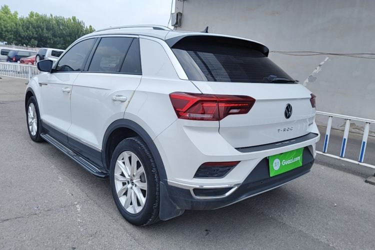 Used Volkswagen T-ROC 2021 280TSI DSG Two-Wheel Drive Elite Connect Edition Rear Left 45 Deg