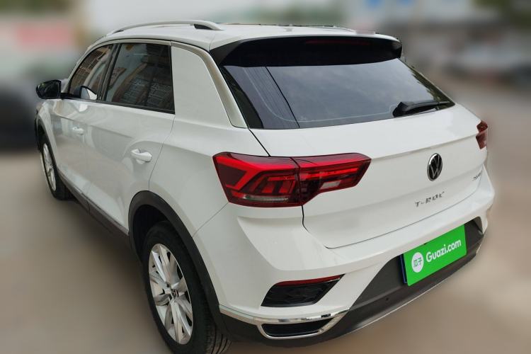 Used Volkswagen T-ROC 2021 280TSI DSG Two-Wheel Drive Elite Connect Edition Rear Left 45 Deg