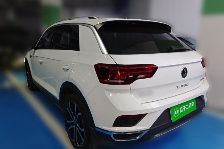 Used Volkswagen T-ROC 2021 Revised Version 280TSI DSG Two-Wheel Drive Comfort & Smart Connectivity Edition Rear Left 45 Deg