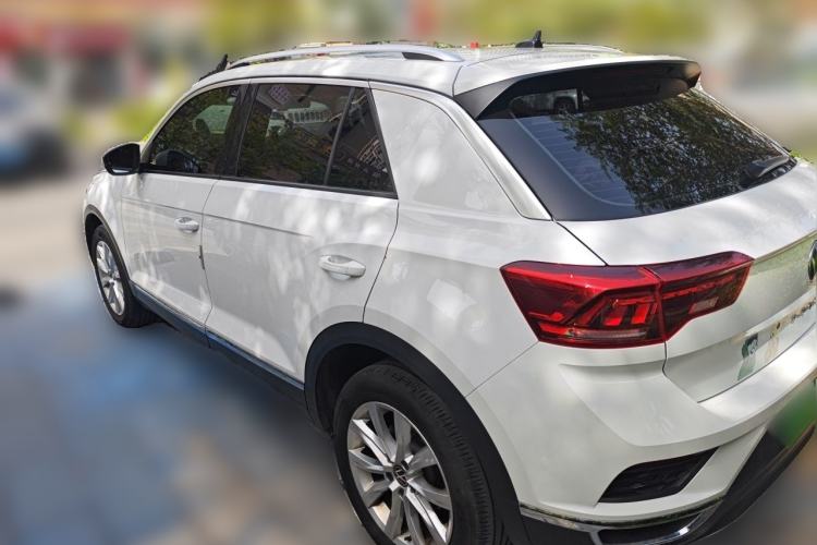 Used Volkswagen T-ROC 2021 280TSI DSG Two-Wheel Drive Elite Connect Edition Rear Left 45 Deg