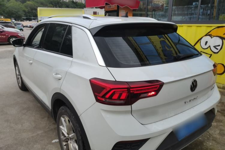 Used Volkswagen T-ROC 2021 280TSI DSG Two-Wheel Drive Elite Connect Edition Rear Left 45 Deg